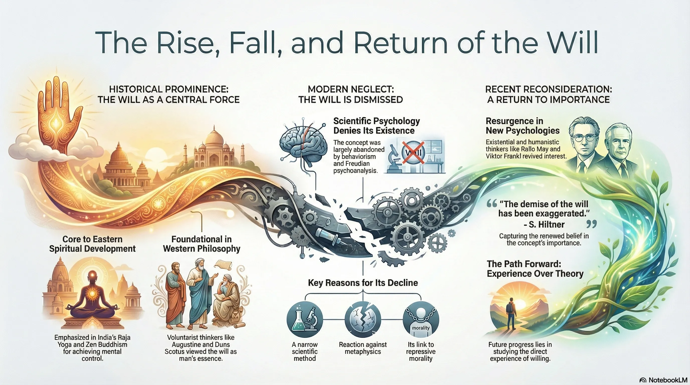 The Rise, Fall, and Return of the Will Infographic