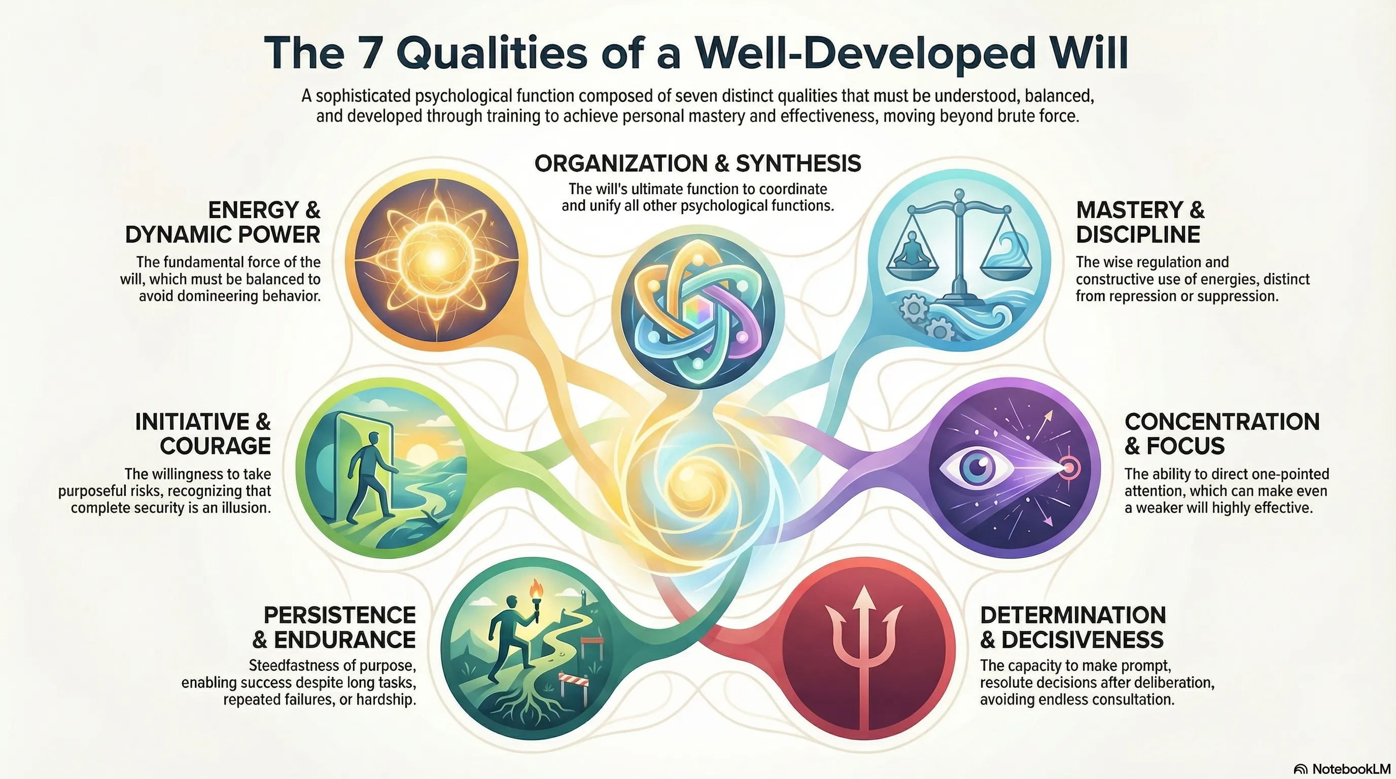 The 7 Qualities of a Well-Developed Will Infographic